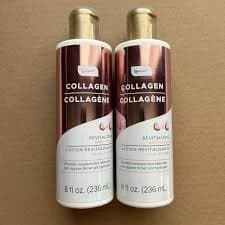 b-pure Collagen Revitalizing Body Lotion w/ B3 & E 8 fl oz Lot Of 2
