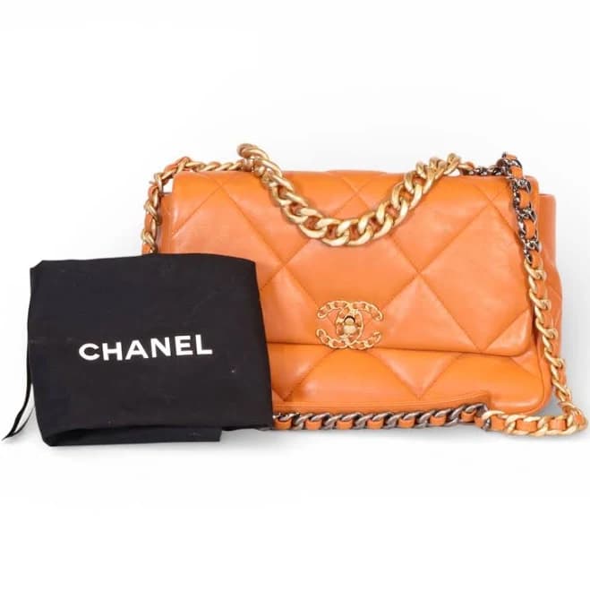 CHANEL Quilted Leather Flap Bag