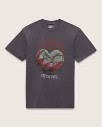 Valentines Day Bounded Heart T-Shirt en Phantom Grey | Vans CA
