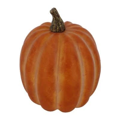 Ashland 12" Tall Burnt Orange Decorative Pumpkin