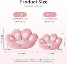 Amazon.com: Ditucu Cat Paw Cushion Kawaii Chair Cushions 27.5 x 23.6 inch Cute Stuff Seat Pad Comfy Lazy Sofa Office Floor Pillow for Gaming Chairs Room Decor Pink : Home & Kitchen