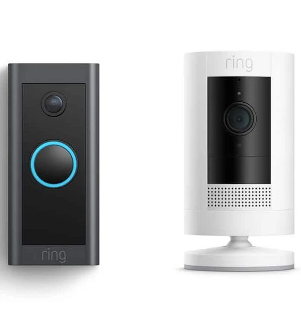 Ring Video Doorbell Wired Stick Up Cam Battery