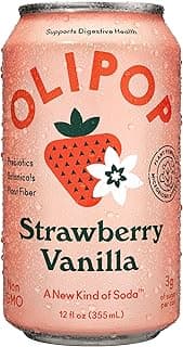 Strawberry Vanilla Sparkling Tonic, 12 Fl Oz Can