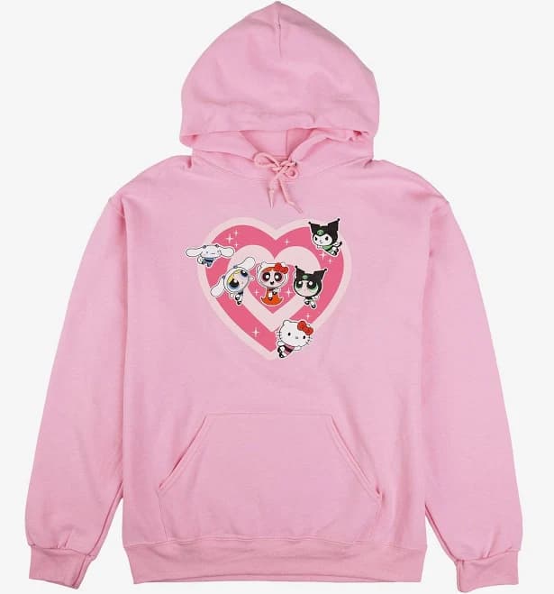 Hello Kitty x The Powerpuff Girls Graphic Hoodie