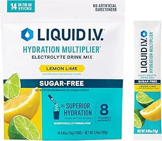 Hydration Multiplier Sugar-Free - Lemon Lime | Electrolyte Powder Drink Mix | 1 Pack (14 Servings)