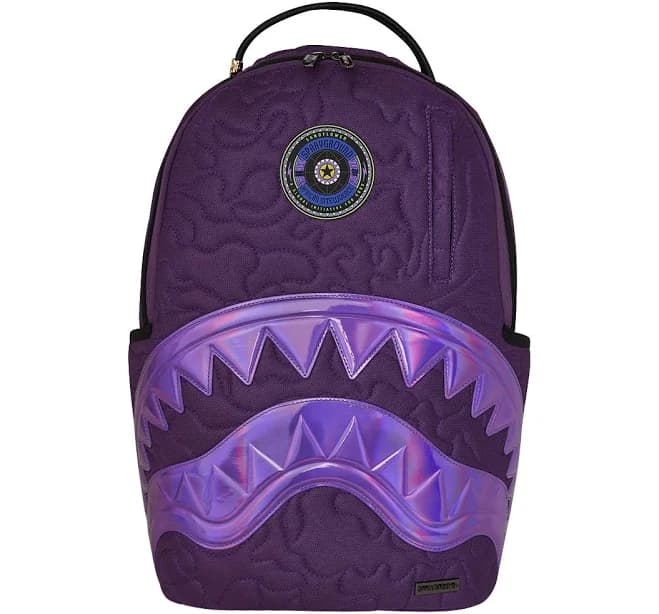Sprayground AI Quilted Iridescent Backpack