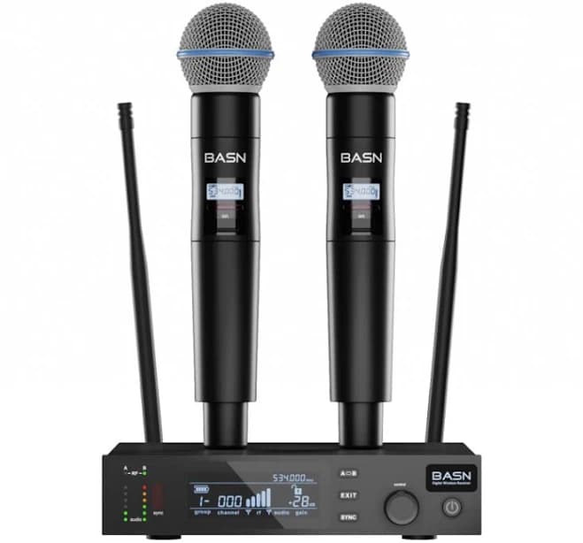 BASN BMIC-2 Handheld Wireless Microphone System