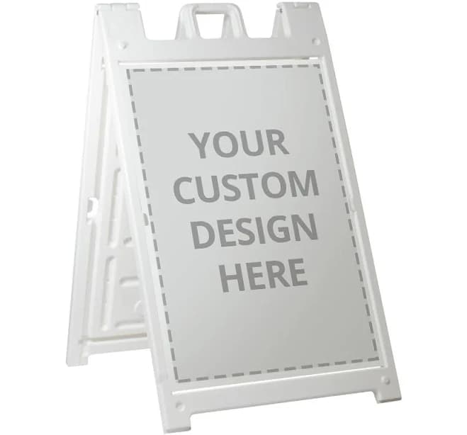 A-Frame Street Sign