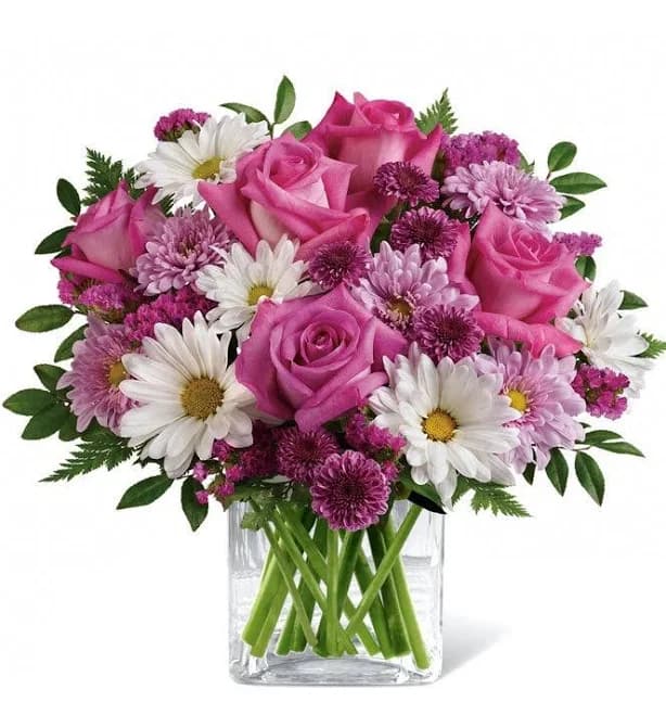 Flowers - Pink Blossom Bouquet - Regular