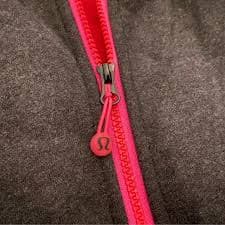 💘💖Lululemon Hoodie Full Zip Sweater in Grey/Pink