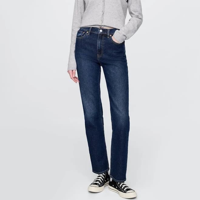 Women's High Rise 90S Slim Straight Jeans by Gap
