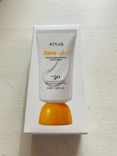 Anua Zero-Cast Moisturizing Finish Sunscreen