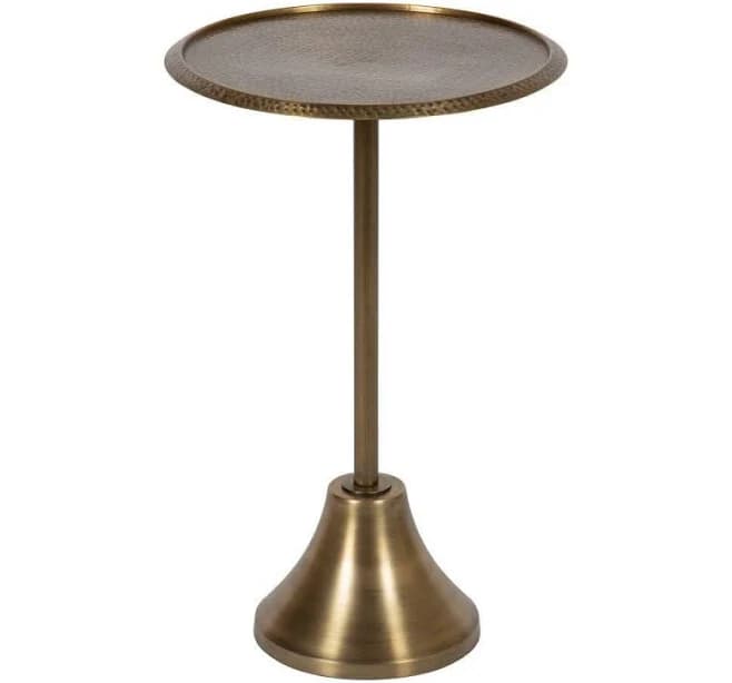 Kate and Laurel Sanzo Modern Pedestal Side Table