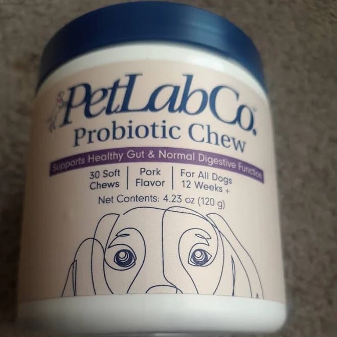 Petlab Co Probiotic Chew 30 Healthy Gut & Digestion All Dogs 12 Weeks