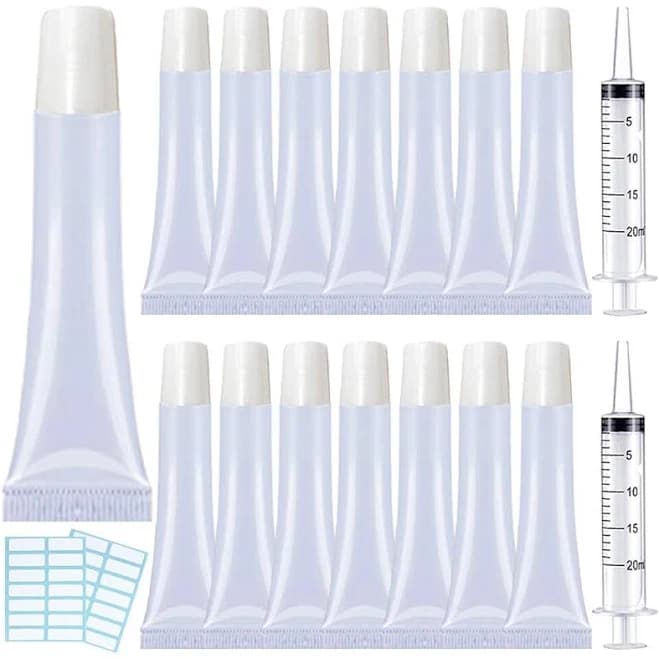 Amorix 50pcs Lip Gloss Tubes