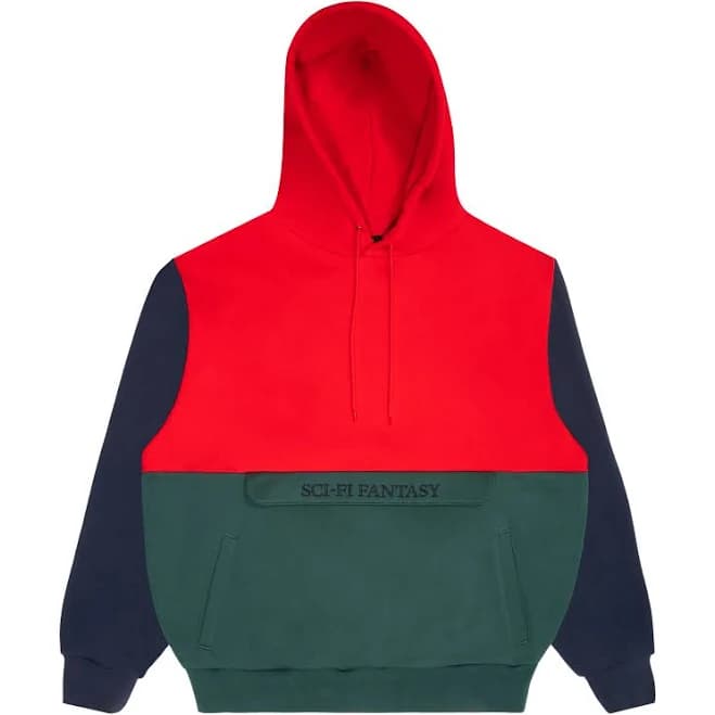 Sci-Fi Fantasy Colorblocked Hood