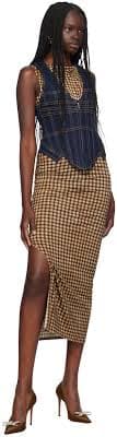 Miaou Brown Selena Maxi Dress Miaou