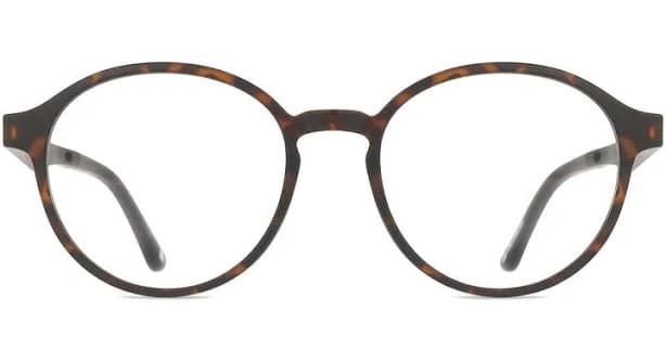 SmartBuy Collection Men's Round Full Rim Prescription Glasses