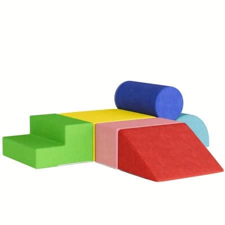 Foam Climbing Blocks & Ball Pit Set