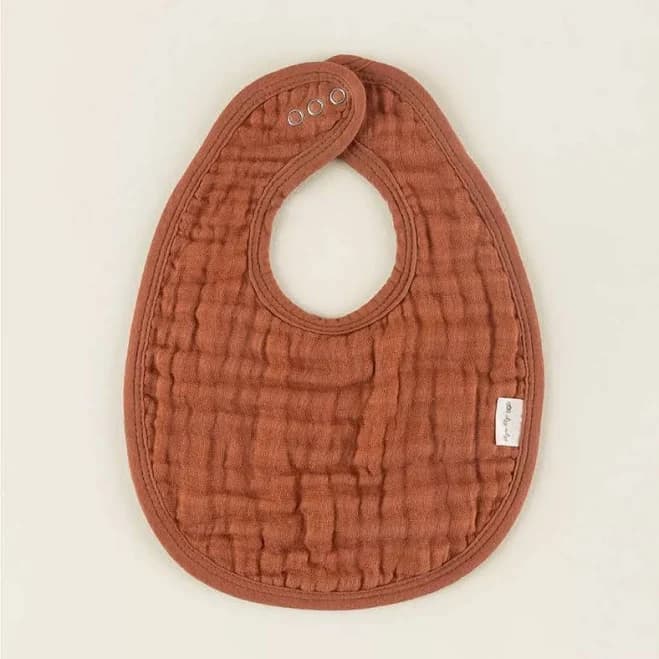 Burnt Orange Itzy Ritzy Bib