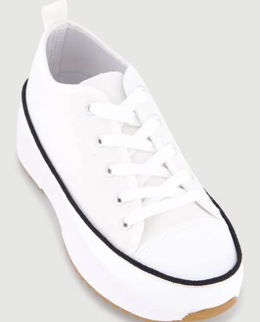 Women's Chunky Platform Canvas Sneakers