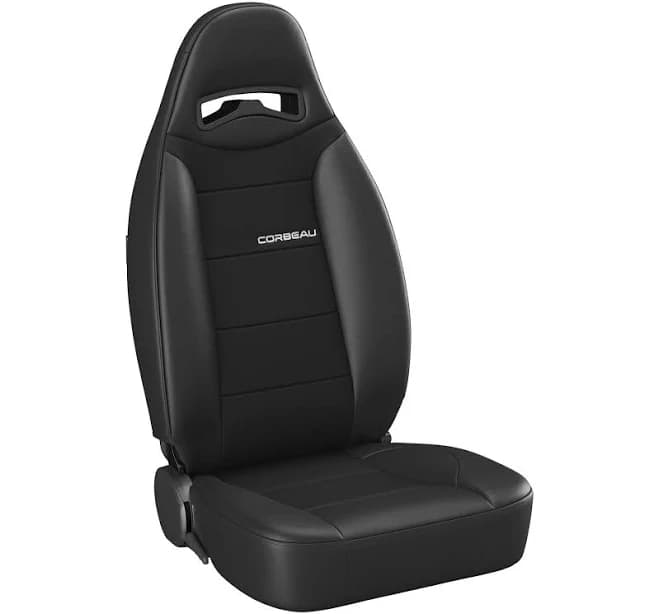 Vinyl Corbeau Moab Seats