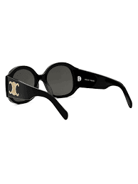 CELINE Maxi Triomphe 54MM Round Sunglasses | Saks Fifth Avenue