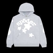 Buy Sp5der Beluga Hoodie 'Grey' - 2406 1SS230106BH GREY | GOAT