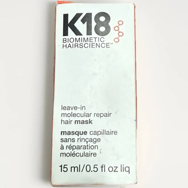 K18 Leave-in Molecular Repair Hair Mask 15 Ml In Box