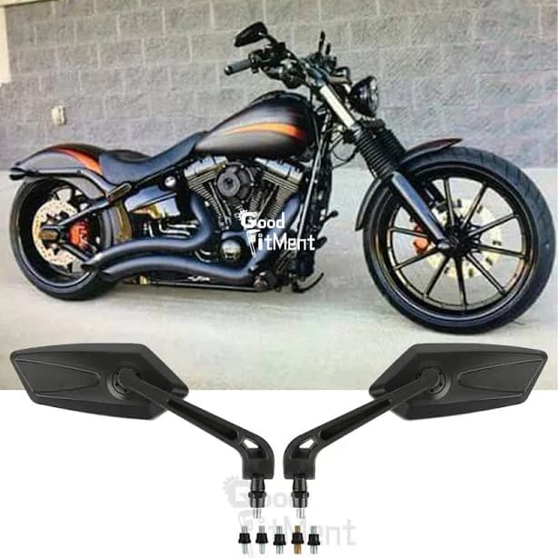 Rich Choices Universal Motorcycle Rearview Side Mirrors