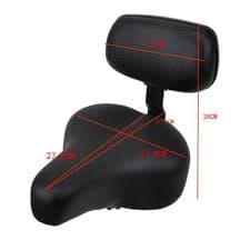 Electric Saddle Comfortable Widened Multi Function Bike Saddle Bike Back - Walmart Business Supplies