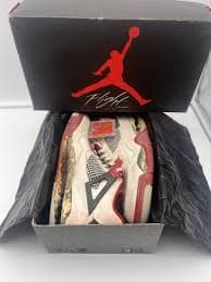 Nike Air Jordan 4 OG 1989 Fire Red Size 12 w/ Og Box Hangtag & Paper VERY RARE! | eBay