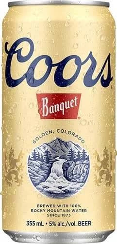 Coors Banquet Cans