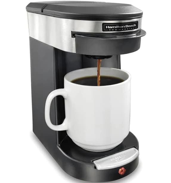 Hamilton Beach Commercial Deluxe 1-Cup Coffee Maker HDC200S-CA
