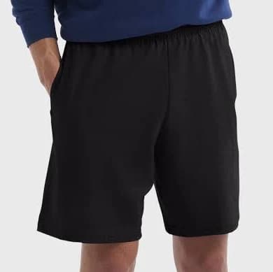 Hanes Men's Jersey Pocket Shorts