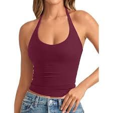 Front Hollow Out Tank Tops for Women Button Ribbed Knit Mock Neck Top Solid Slim Fitted Blouses Summer Going Out Top Black at Amazon Women's Clothing store