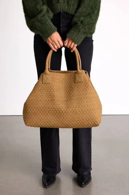 Lulus Oversized Woven Tote Bag