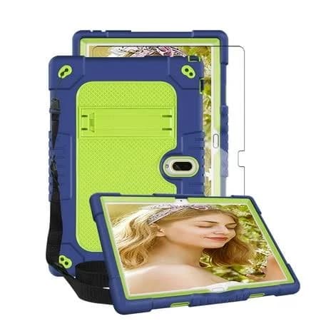 Fiewesey Shockproof Rugged Kids Case for Magch M210/m101/l21/zonko K118/K116/Feonal K116/meize K116/K118/Xiashuanghu RS10/Kaktin/TPSPAD Android 10