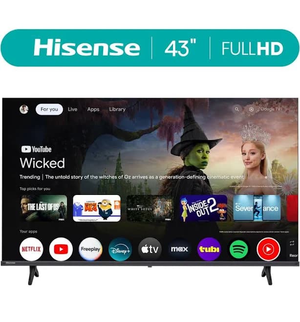 Hisense 43 inch Full HD Smart Google TV