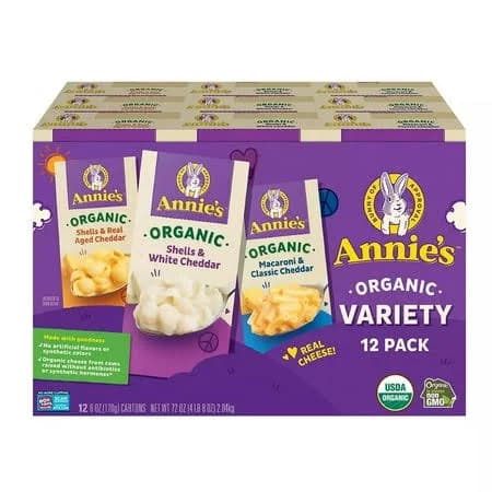 Annie's Homegrown Organic Macaroni and Cheese Variety Pack