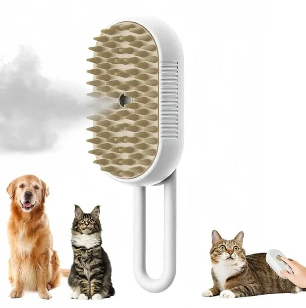 3-in-1 Pet Spray Comb Dog Cat Hair Brush Massage Comb Removing Tangled Hair