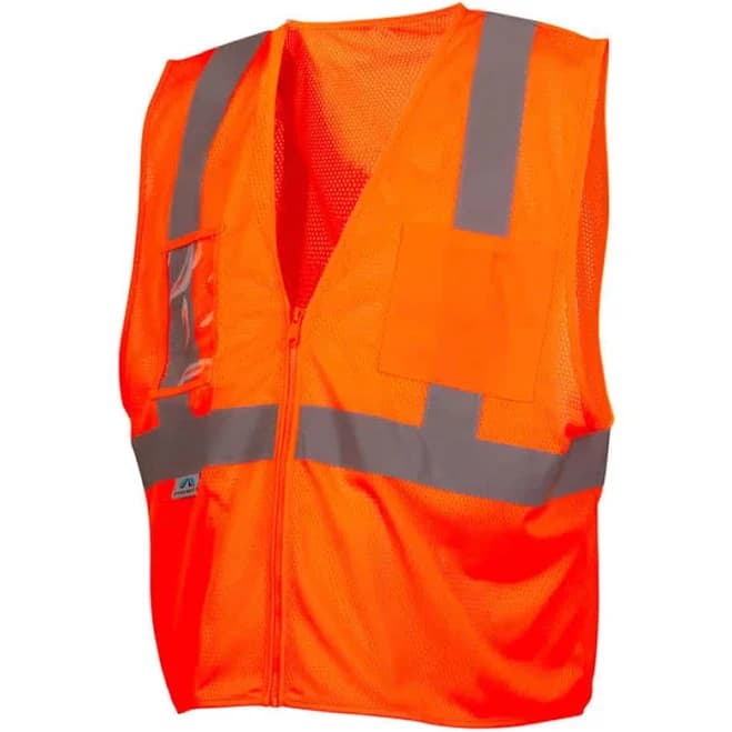 Pyramex Zipper Vest with ID Pocket