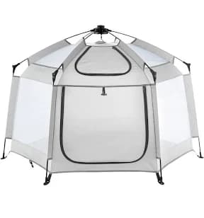 VEVOR Baby Playpen with Canopy