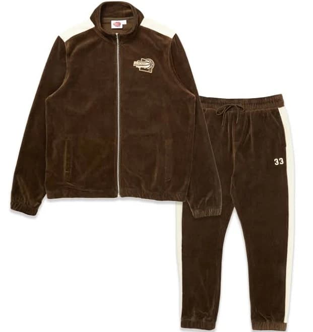 Patrick Ewing Velour Tracksuit Jacket & Pants