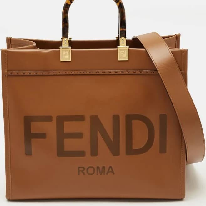 Fendi Women's Sunshine Medium Leather Handbag