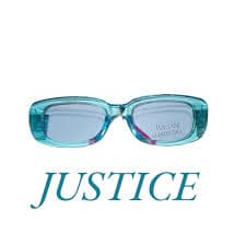 Justice | Accessories | Justice Girls Plastic Rectangle Sunglasses Light Blue | Poshmark