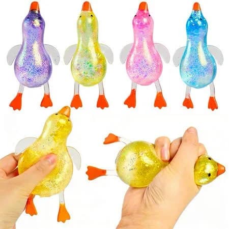 Krondo Squishies Glitter Ducks