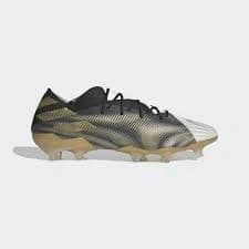 Adidas Nemeziz.1 Fg Mens Firm Ground Soccer Cleats Cloud White/Gold EH0555 NEW!