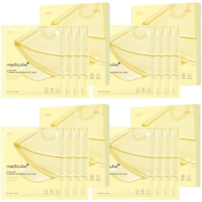 medicube - Kojic Acid Turmeric Brightening Gel Mask - 28g*4ea (4ea) Set by Stylevana