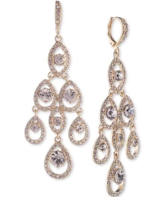 Givenchy Women's Crystal Chandelier Earrings